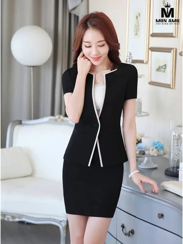 May váy vest công sở: chọn form, chất liệu và độ dài chuẩn