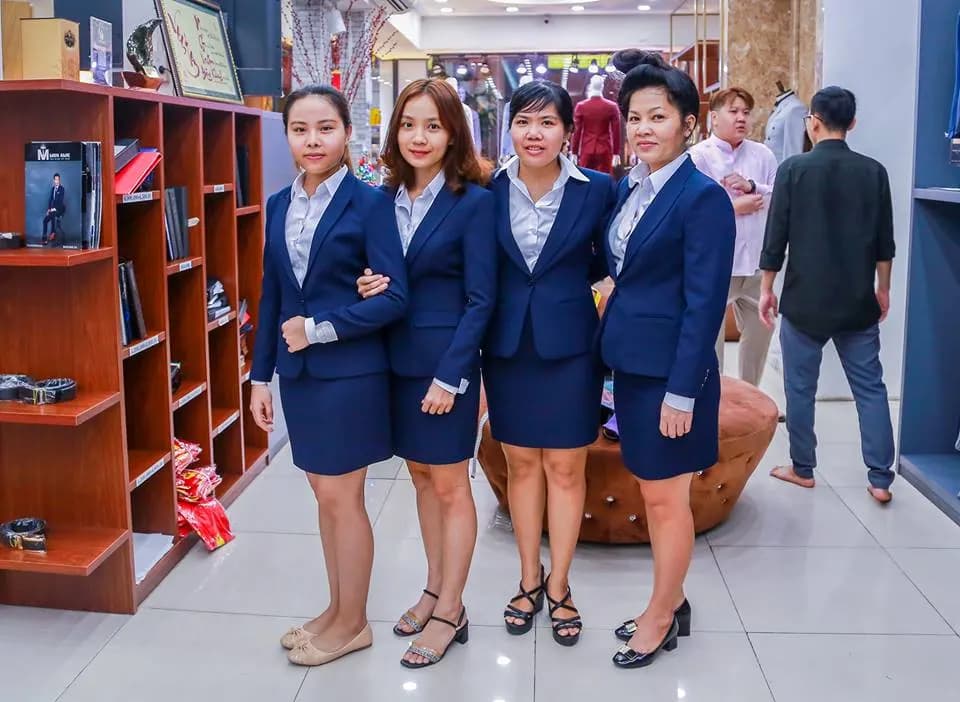 Đồng phục vest nữ công sở Biên Hòa