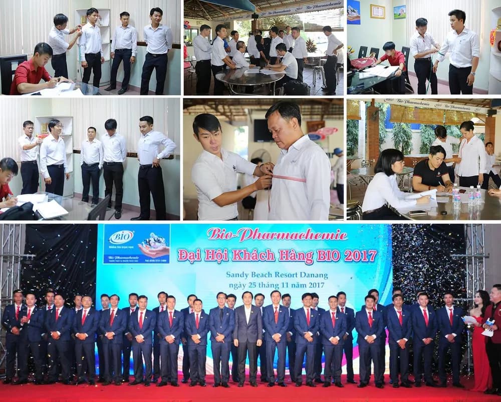 May đồng phục tại Sài Gòn: quy trình và điều cần biết