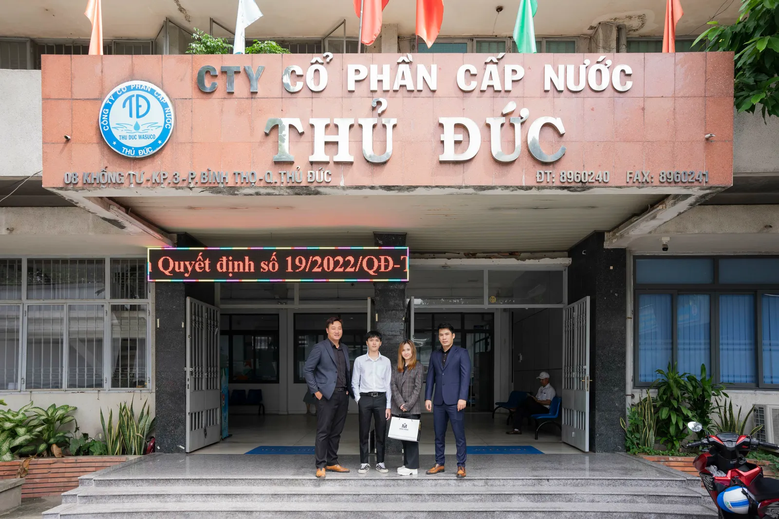 Mon Amie may đồng phục cho Công ty Cổ phần Cấp nước Thủ Đức — 1/22