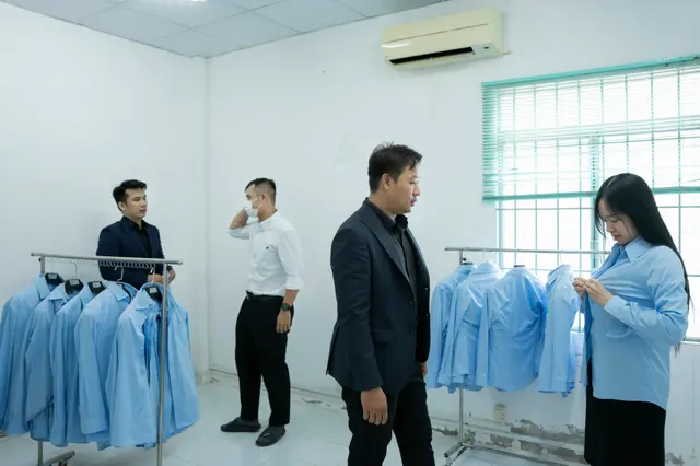 Mon Amie may đồng phục cho Công ty Cổ phần Cấp nước Thủ Đức — 2/22