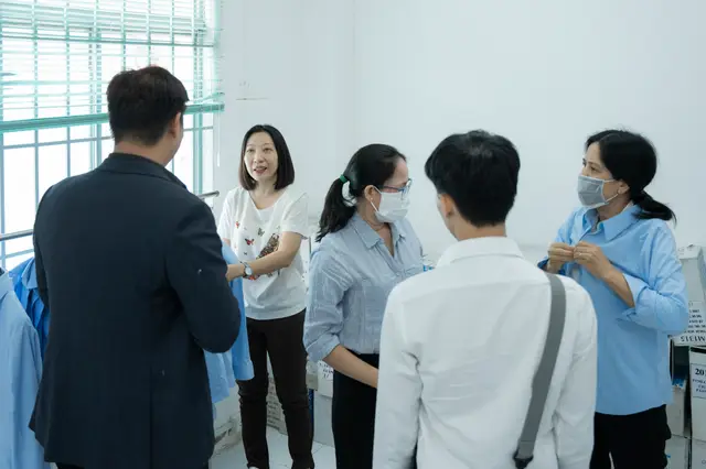 Mon Amie may đồng phục cho Công ty Cổ phần Cấp nước Thủ Đức — 6/22