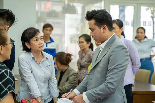 Mon Amie may đồng phục cho Công ty Dịch vụ Công ích Quận 4 — 4/26