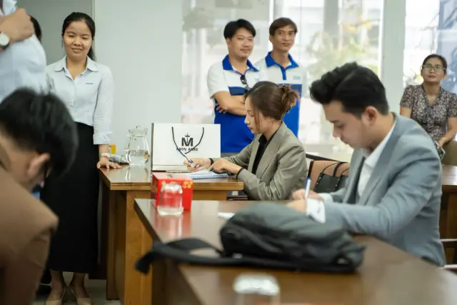 Mon Amie may đồng phục cho Công ty Dịch vụ Công ích Quận 4 — 18/26