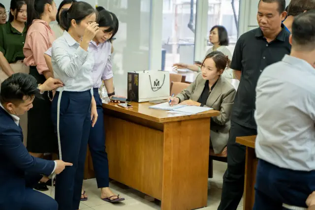 Mon Amie may đồng phục cho Công ty Dịch vụ Công ích Quận 4 — 23/26