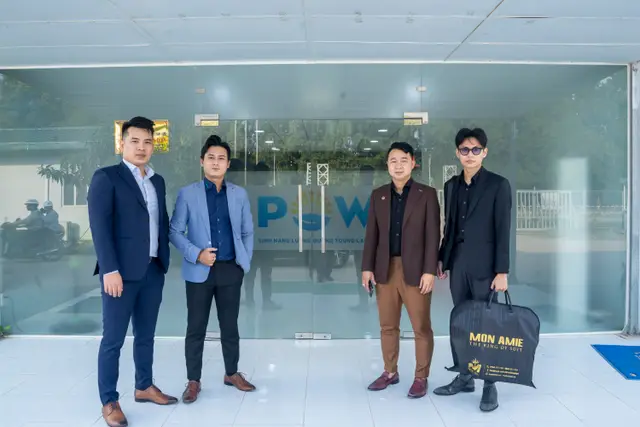 Mon Amie may đồng phục cho PetroVietnam Power Nhơn Trạch — 10/10