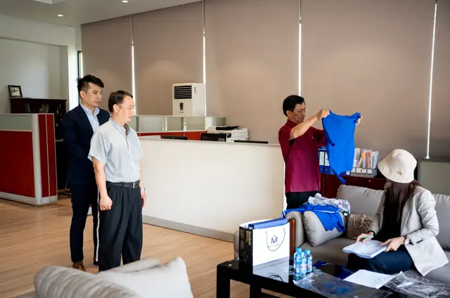 Mon Amie may đồng phục cho Tập đoàn Đầu tư & Xây dựng Tân Đông Hiệp — 3/21