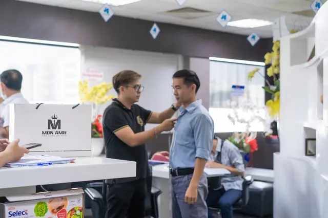Mon Amie may đồng phục cho Tập đoàn Xây dựng Hòa Bình — 6/24