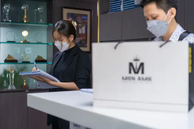 Mon Amie may đồng phục cho Tập đoàn Xây dựng Hòa Bình — 17/24