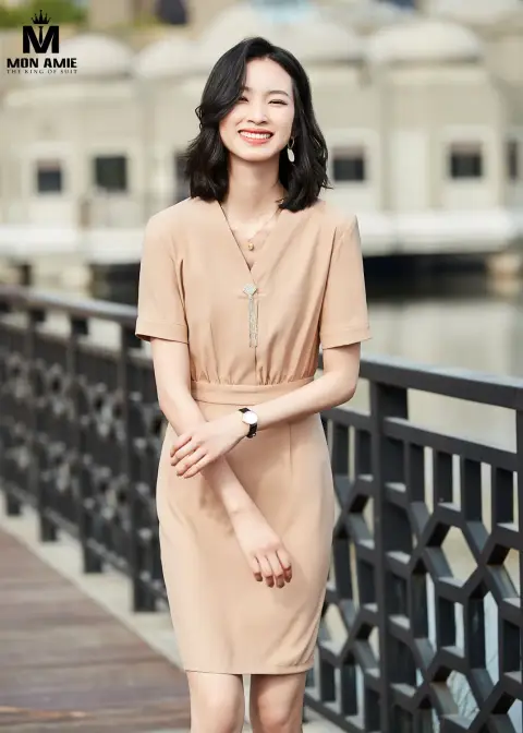 Đầm công sở — PN1844