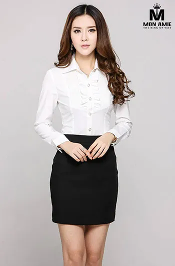 Đồng Phục Váy Nữ Công Sở Màu Đen A50.004 Mẫu 039 — 1/1