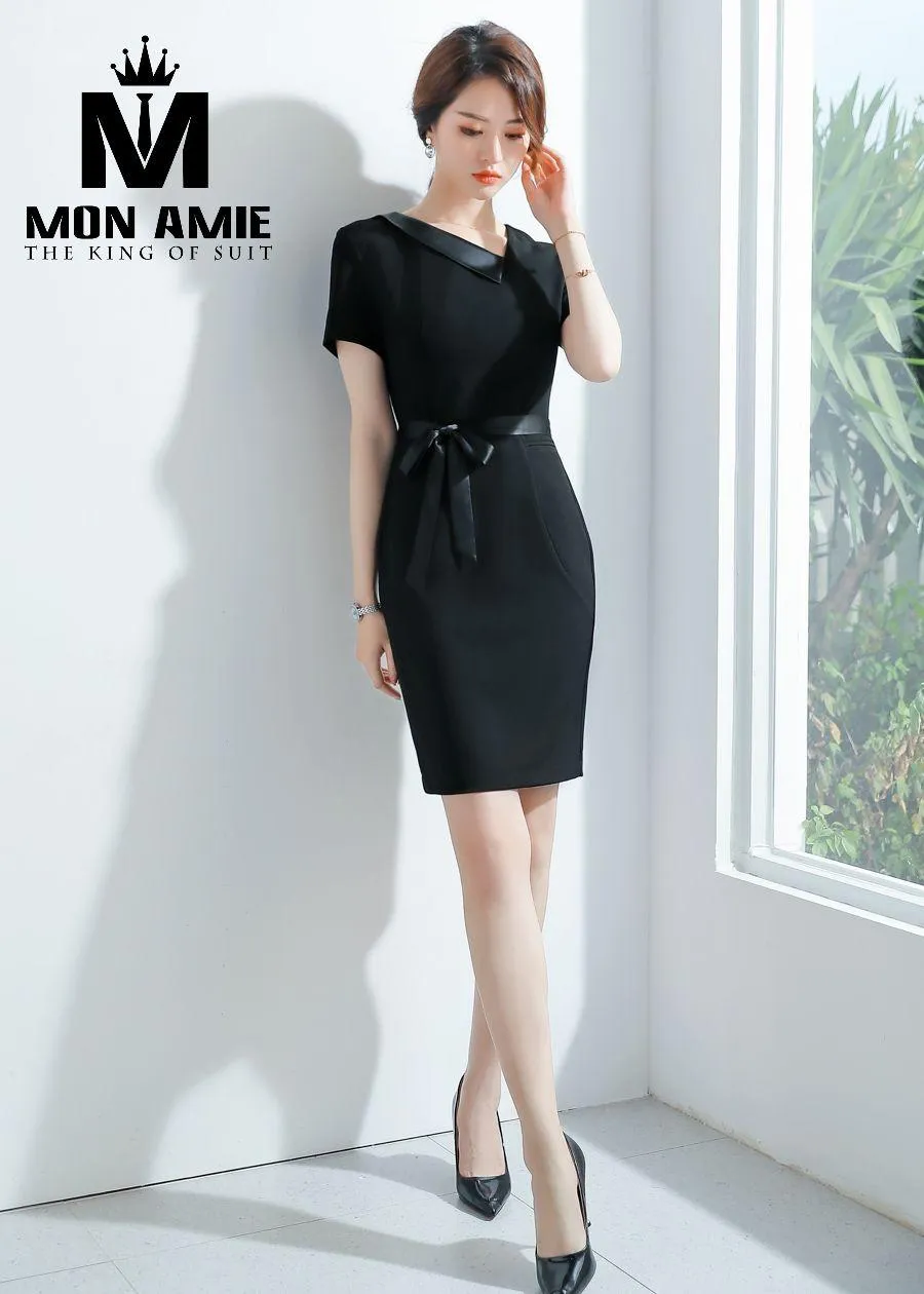 May Đồng Phục Đầm Công Sở pn1254 — 1/5