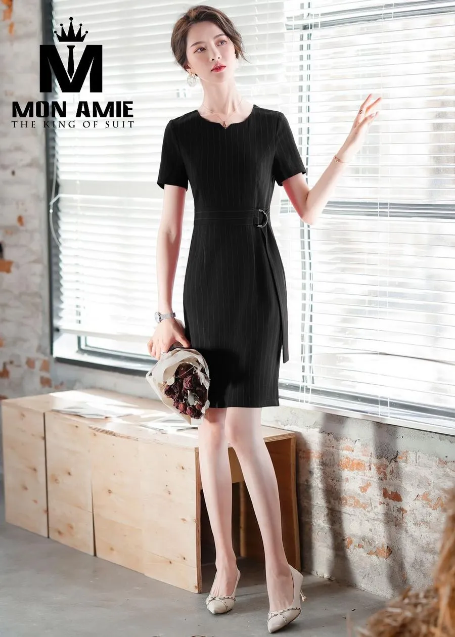 May Đồng Phục Đầm Công Sở pn1816 — 1/5