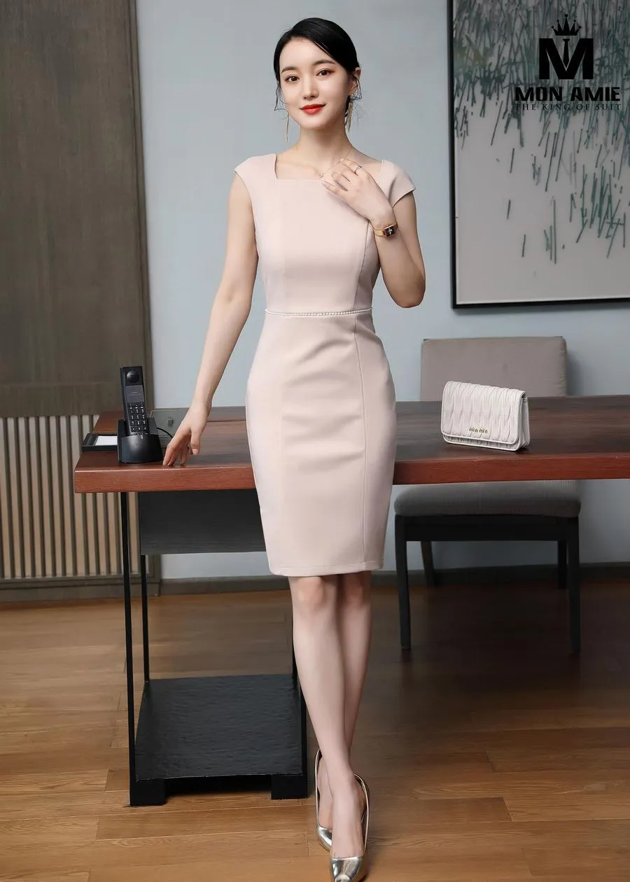 May Đồng Phục Đầm Công Sở pn1937 — 1/5