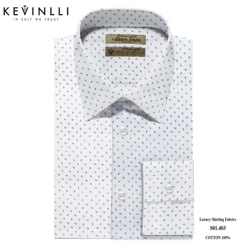 Sơ mi nam S01 · 50% cotton — S01.403