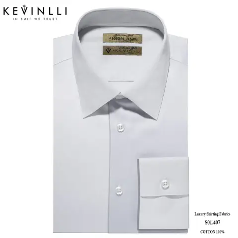 Sơ mi nam S01 · 50% cotton — S01.407
