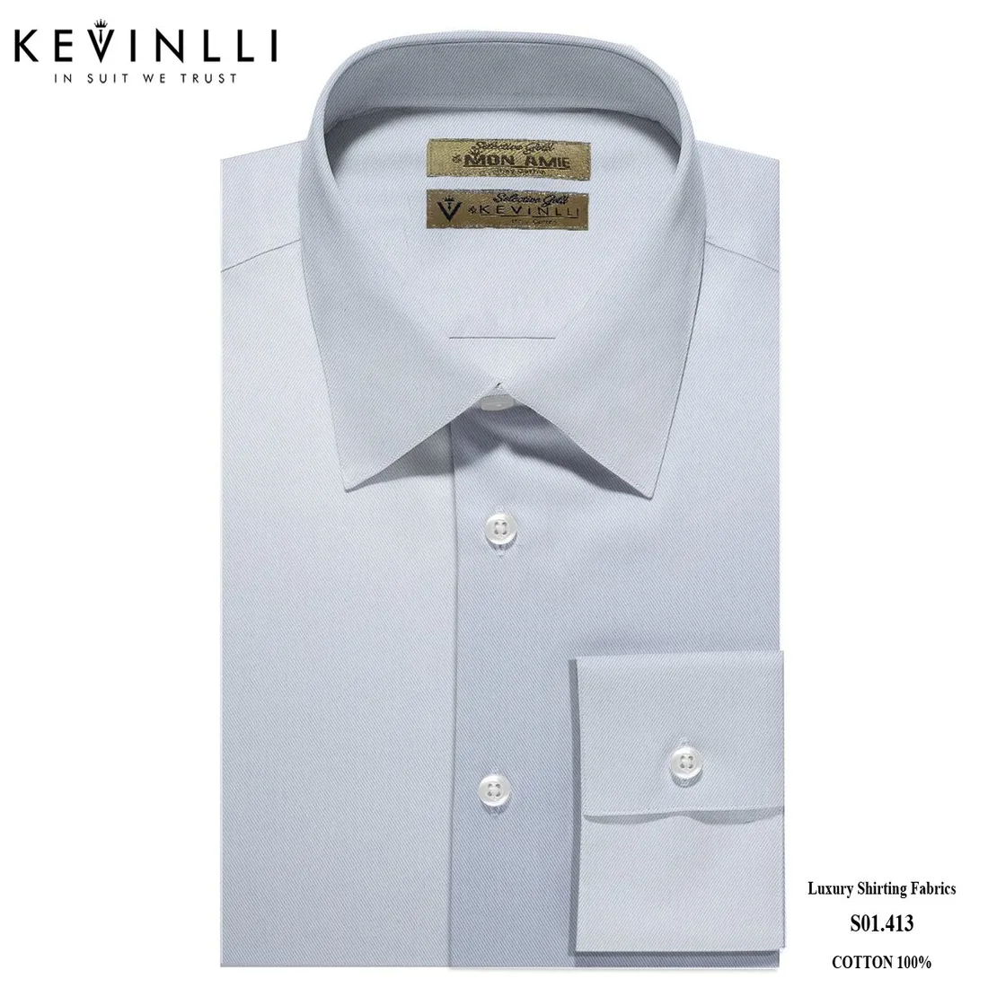 Shirt S01 · 50% cotton S01.413 — 1/1