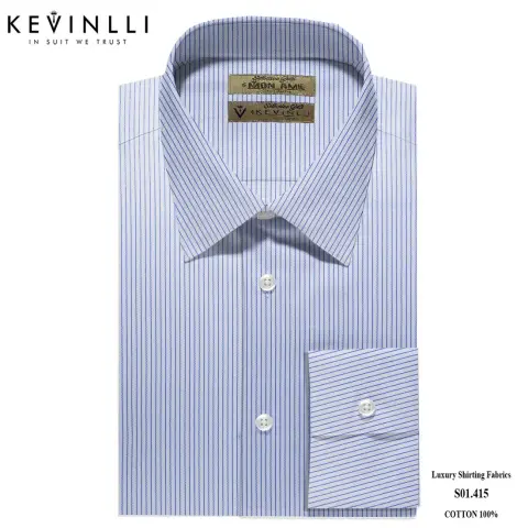 Sơ mi nam S01 · 50% cotton — S01.415
