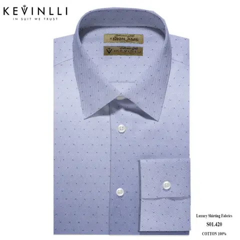 Sơ mi nam S01 · 50% cotton — S01.420