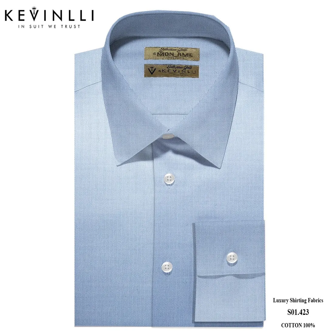 Sơ mi nam S01 · 50% cotton — 1/1