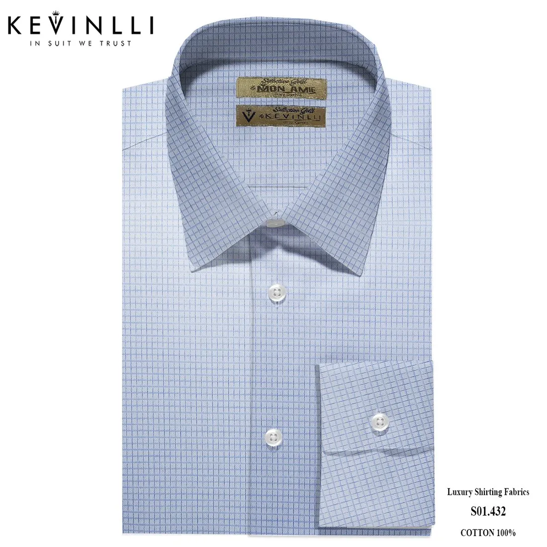 Sơ mi nam S01 · 50% cotton — 1/1