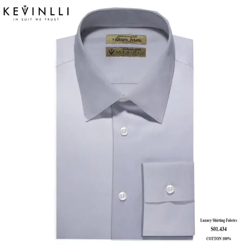 Sơ mi nam S01 · 50% cotton — S01.434