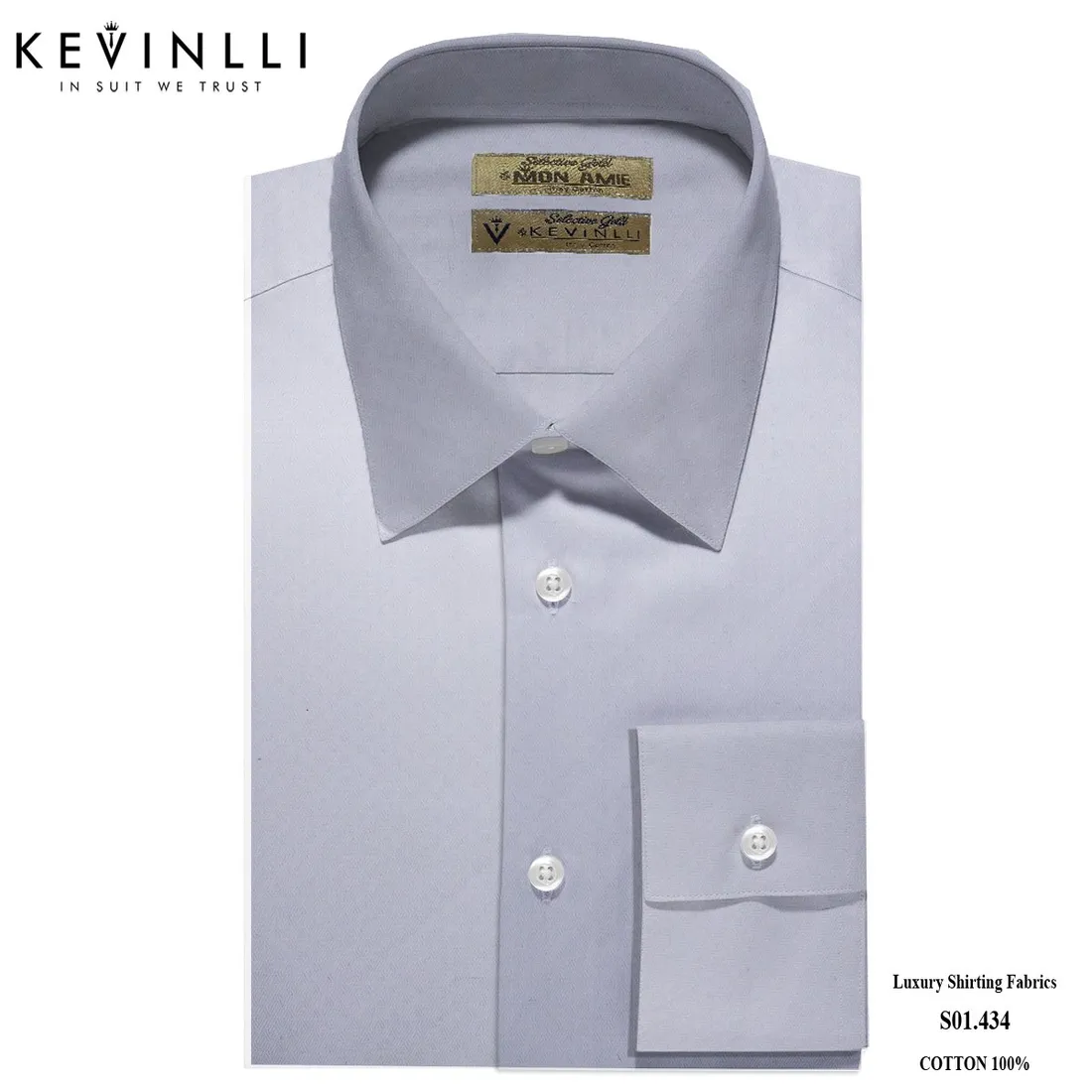 Sơ mi nam S01 · 50% cotton — 1/1