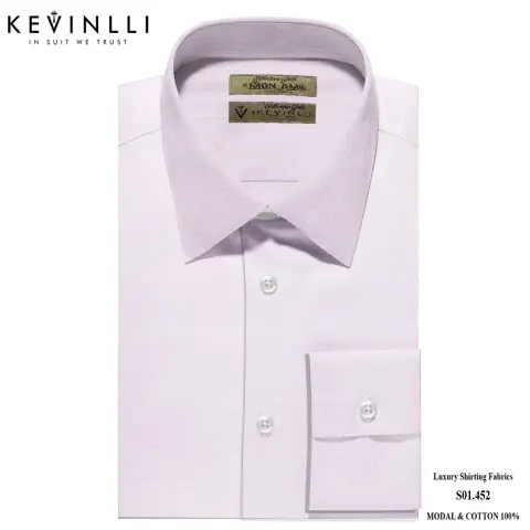 Sơ mi nam S01 · 50% cotton — S01.452