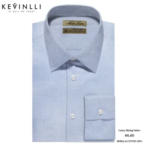Sơ mi nam S01 · 50% cotton — S01.453