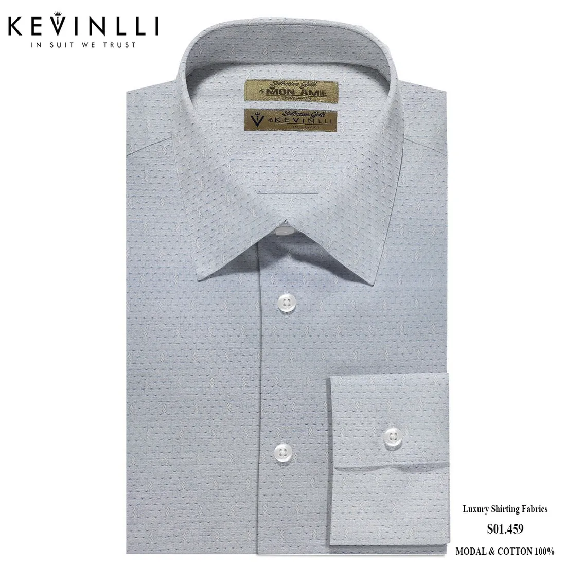 Sơ mi nam S01 · 50% cotton — 1/1