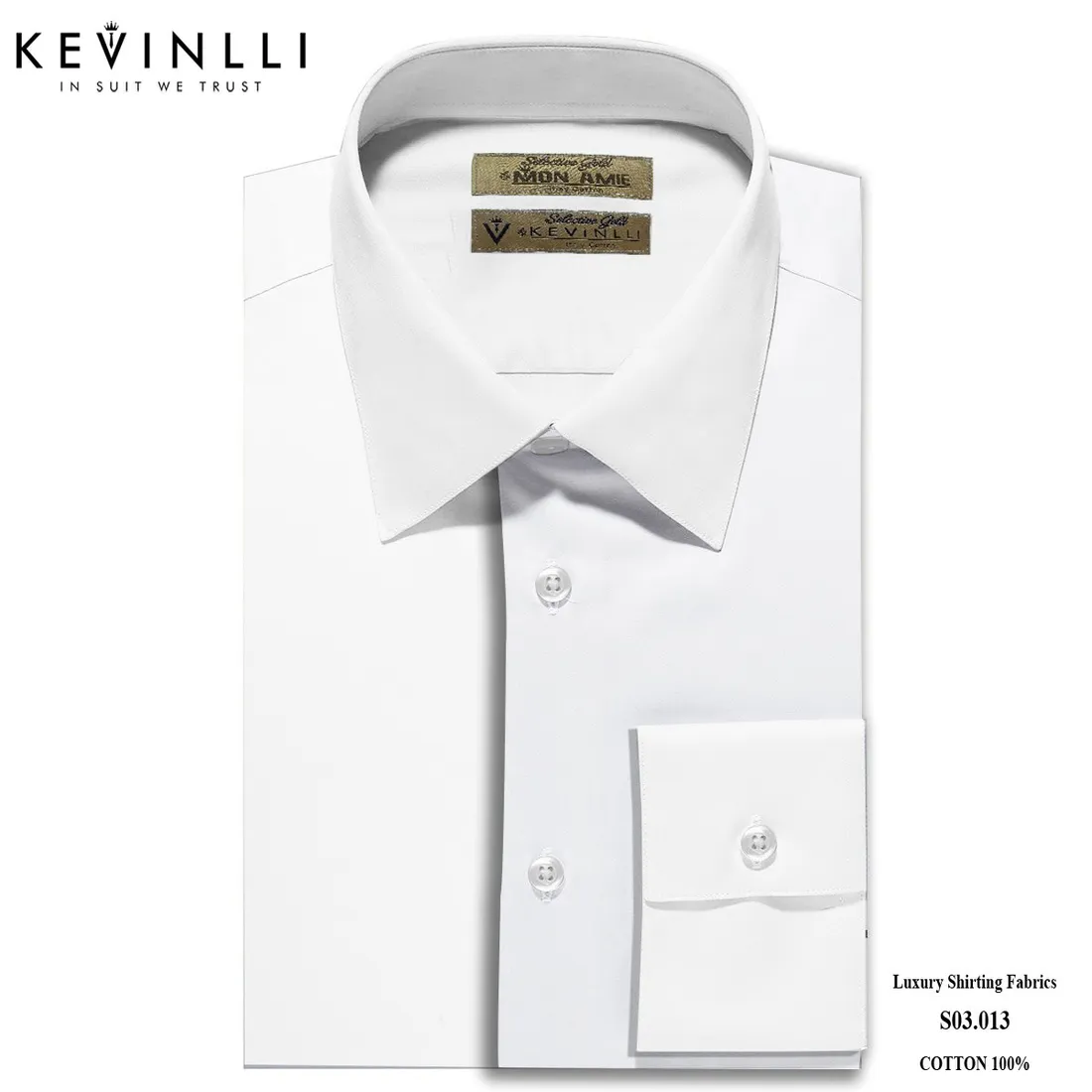 Sơ mi nam S03 · 100% cotton — 1/1