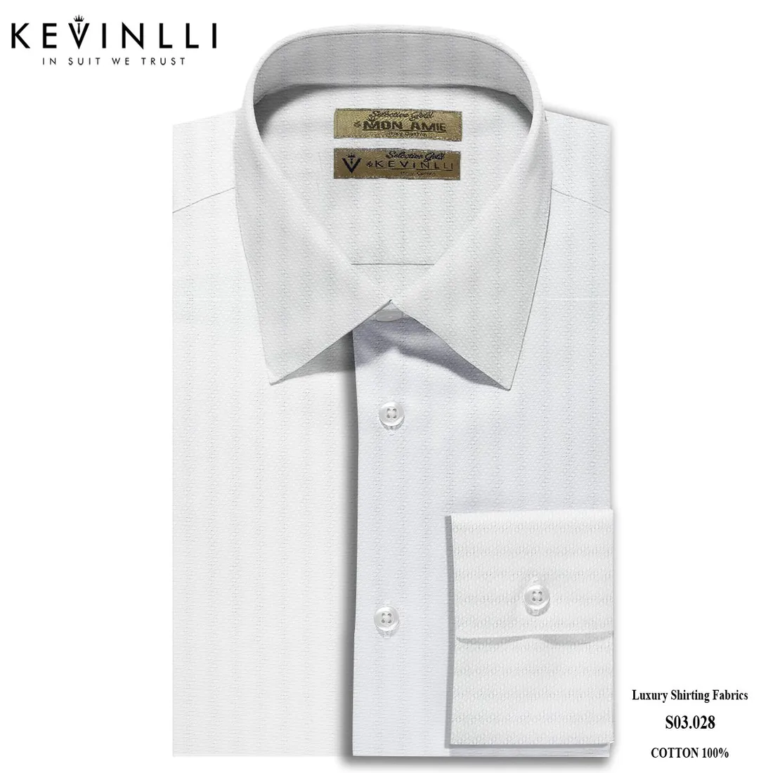 Sơ mi nam S03 · 100% cotton — 1/1