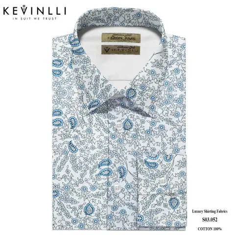 Sơ mi nam S03 · 100% cotton — S03.052