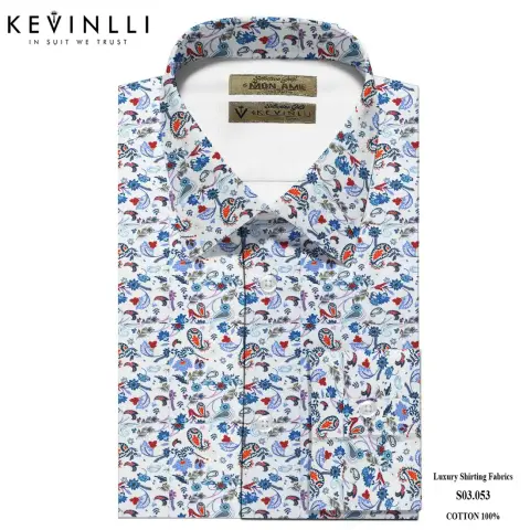 Sơ mi nam S03 · 100% cotton — S03.053
