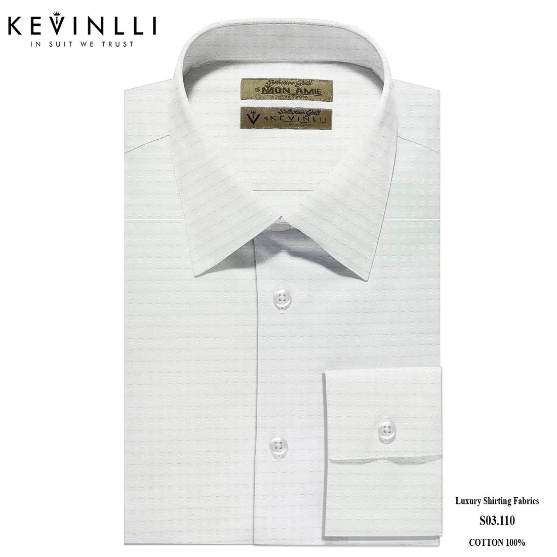 Sơ mi nam S03 · 100% cotton — 1/1