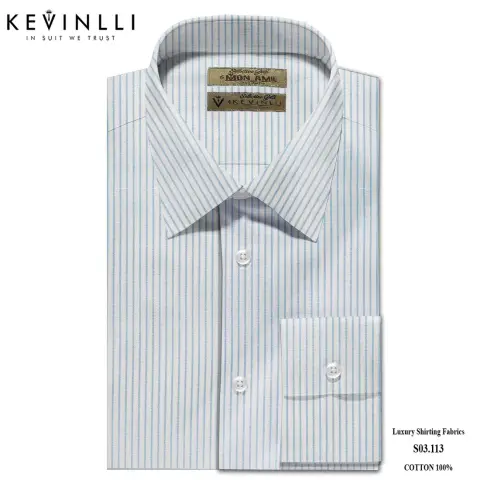Sơ mi nam S03 · 100% cotton — S03.113