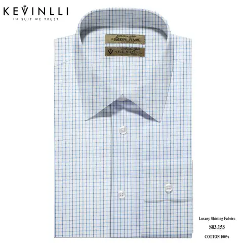 Sơ mi nam S03 · 100% cotton — S03.153