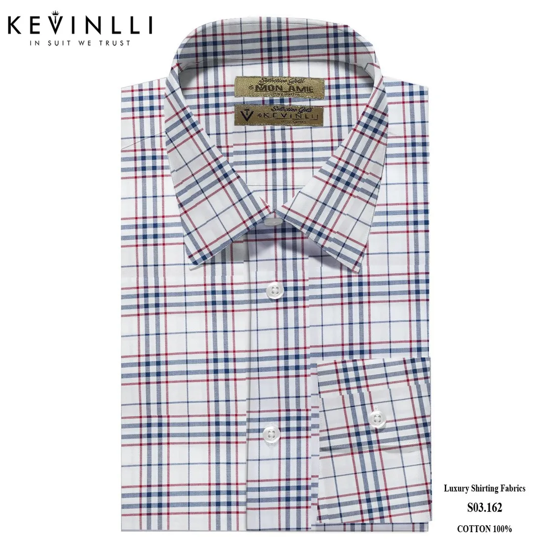 Sơ mi nam S03 · 100% cotton — 1/1