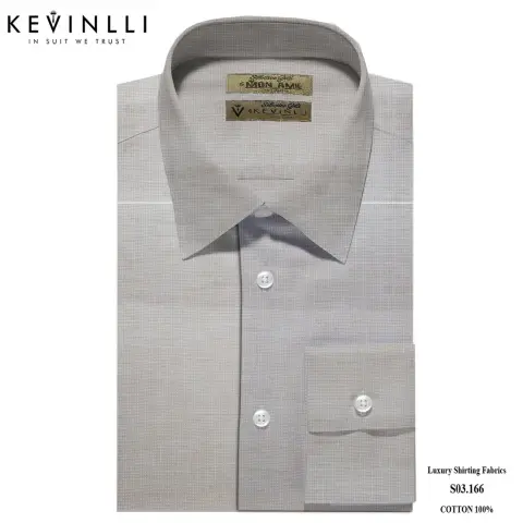 Sơ mi nam S03 · 100% cotton — S03.166