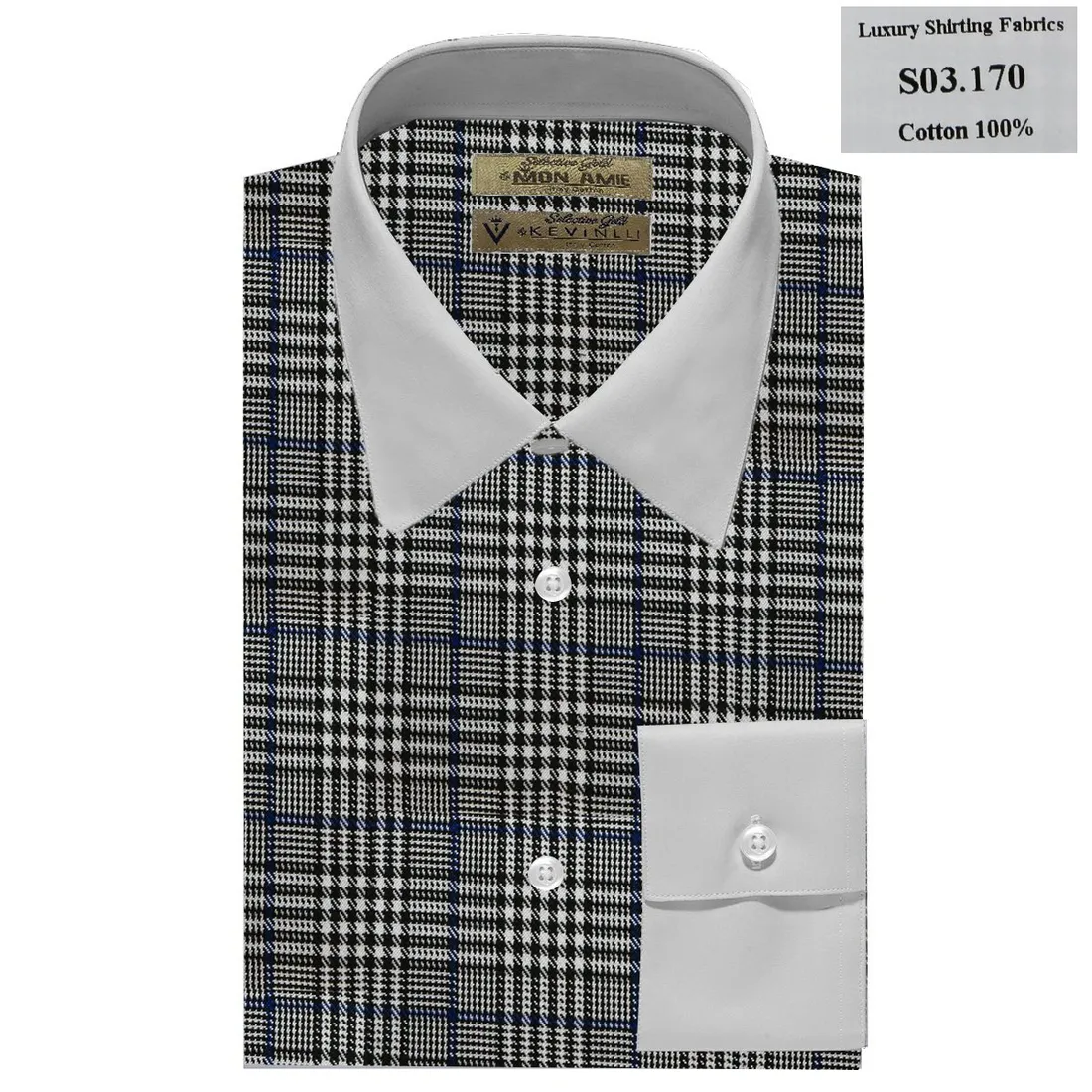 Sơ mi nam S03 · 100% cotton — 1/1