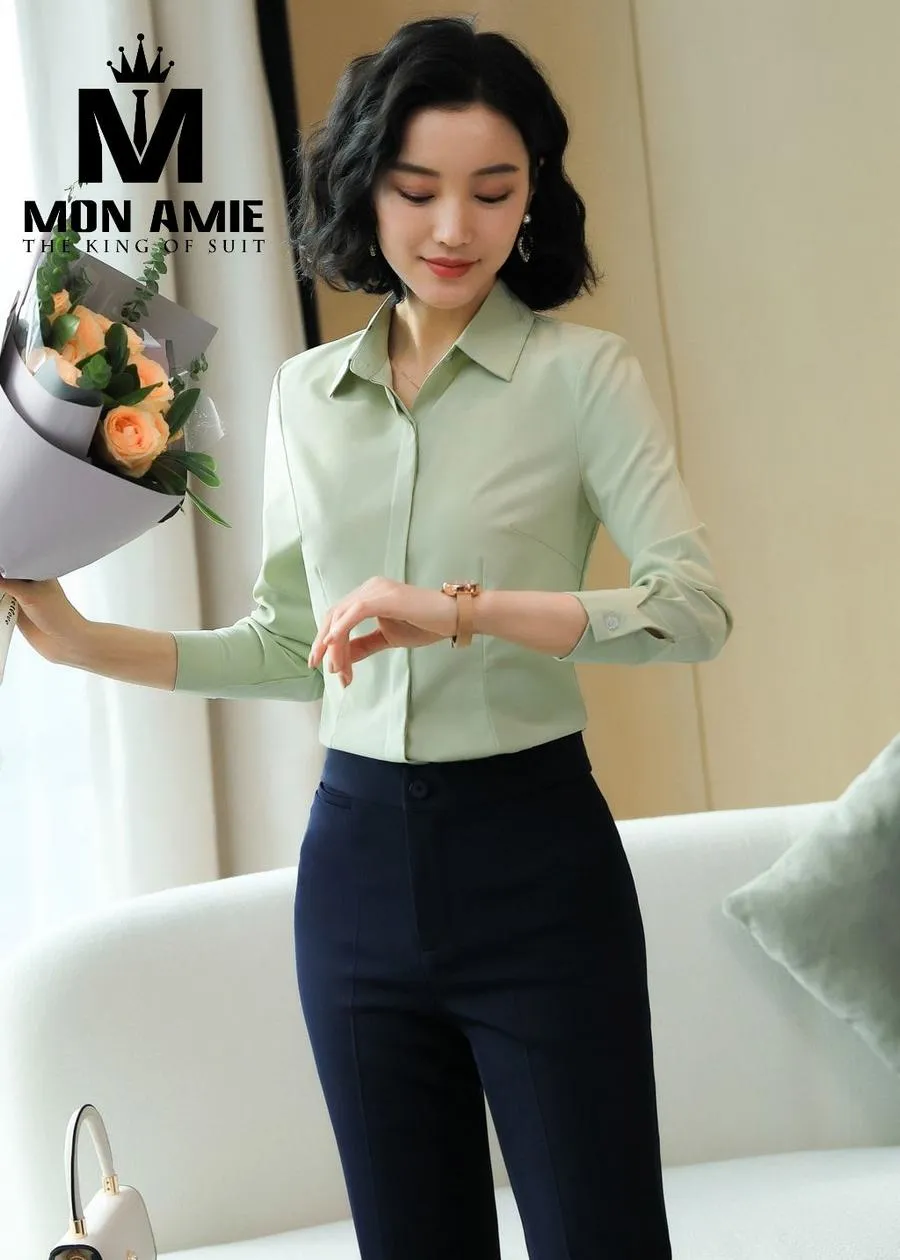 Đồng Phục Áo Sơ Mi Nữ pn1791 — 1/5