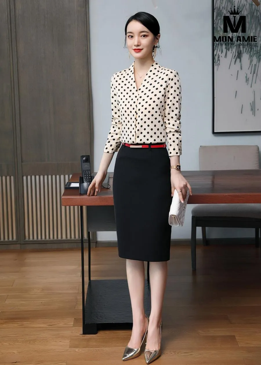 Đồng Phục Áo Sơ Mi Nữ pn1943 — 1/5
