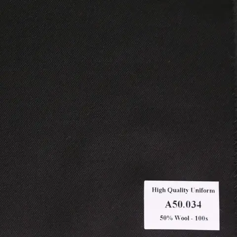 Vải May Đồng Phục Áo Vest Công Sở Màu Xám Đen A50.034