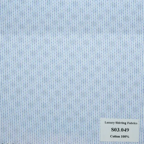 Vải sơ mi S03 · 100% cotton — S03.049