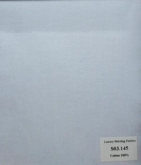 Vải sơ mi S03 · 100% cotton — S03.145