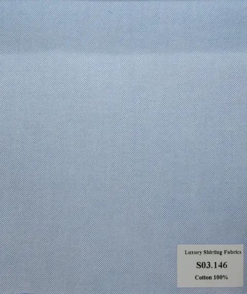Vải sơ mi S03 · 100% cotton — S03.146