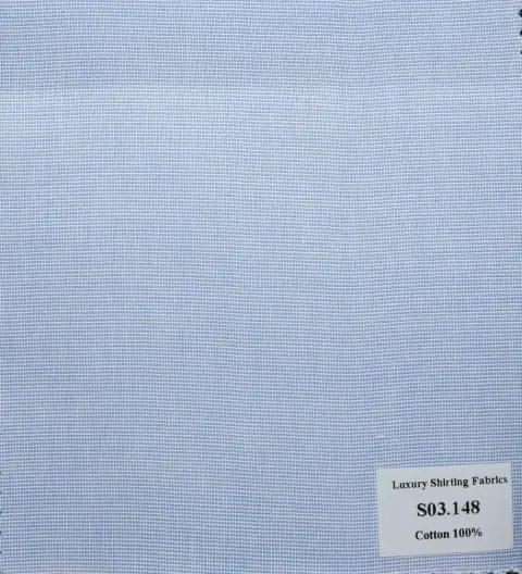 Vải sơ mi S03 · 100% cotton — S03.148