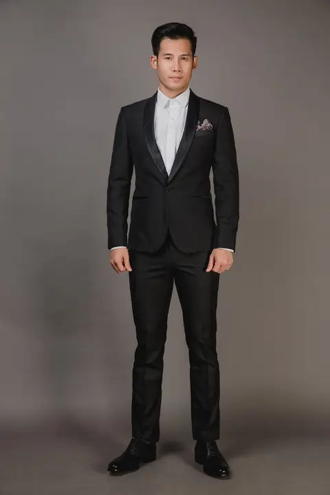 Bộ Vest Doanh Nhân Cao Cấp Màu Đen 1950
