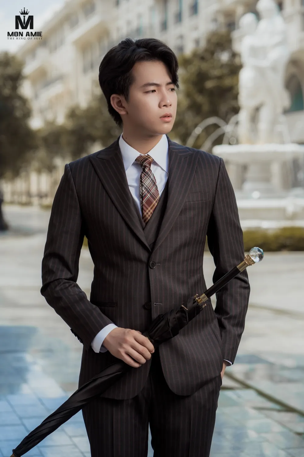 Suit Doanh Nhân Kẻ Và Sọc — 1/4