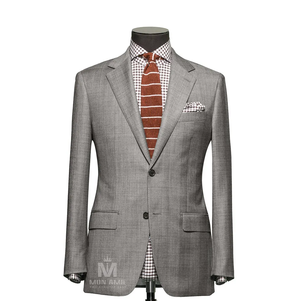 Vest đồng phục caro xám · 04 — 1/3